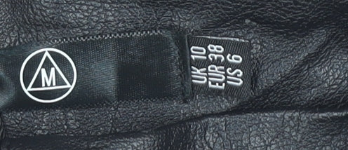 Missguided Women's Black Pencil Skirt, Size 10, New