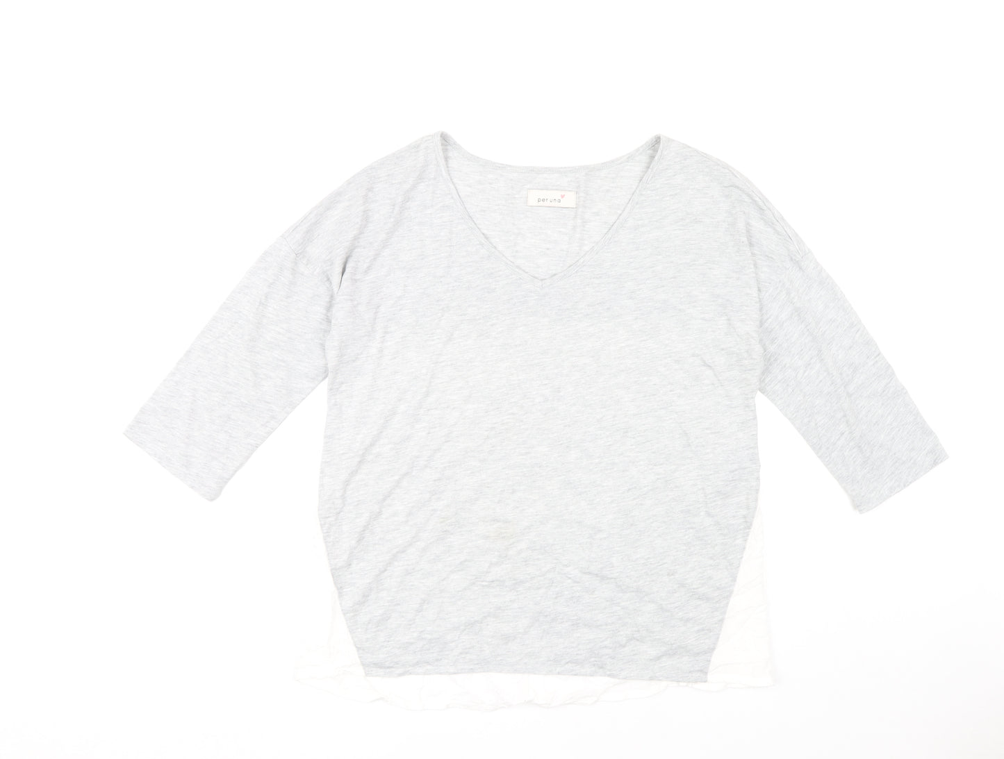 Marks and Spencer Women’s Grey Blouse UK 14