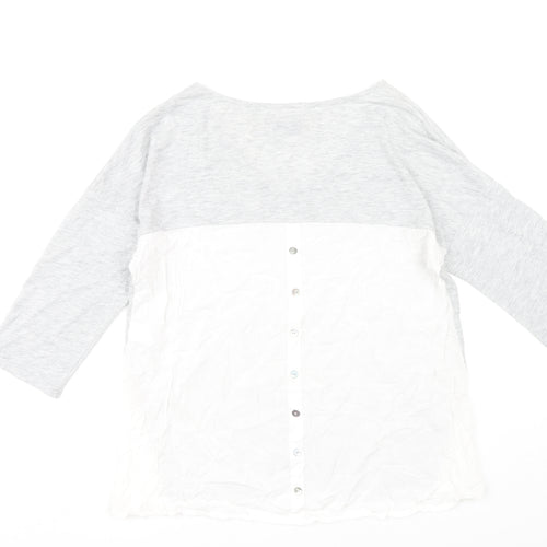 Marks and Spencer Women’s Grey Blouse UK 14