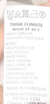 Marks and Spencer Women’s Grey Blouse UK 14