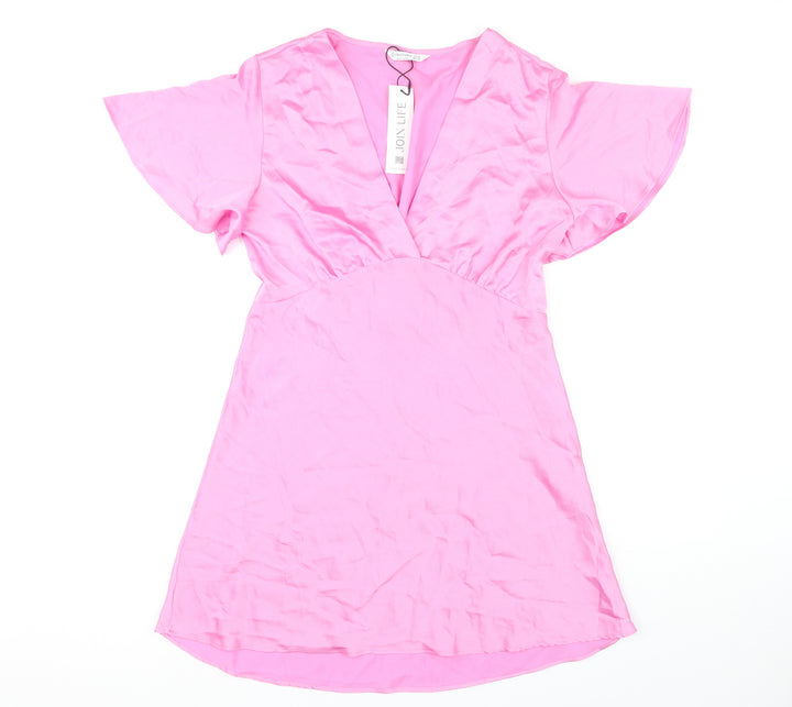 Stradivarius Women's Pink Dress Size XL