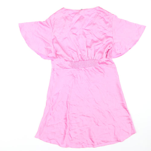 Stradivarius Women's Pink Dress Size XL