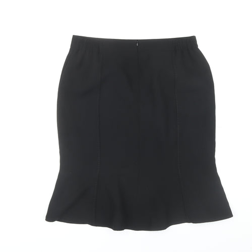 Savoir Women's Black Pencil Skirt Size 16, Polyester