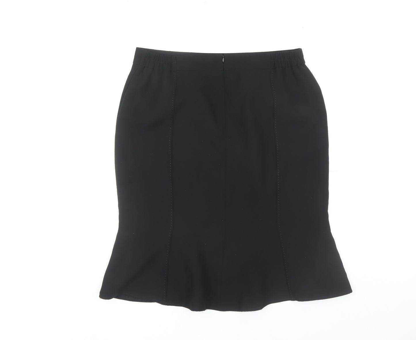 Savoir Women's Black Pencil Skirt Size 16, Polyester