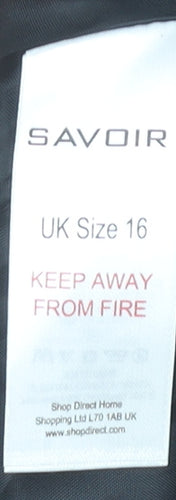 Savoir Women's Black Pencil Skirt Size 16, Polyester