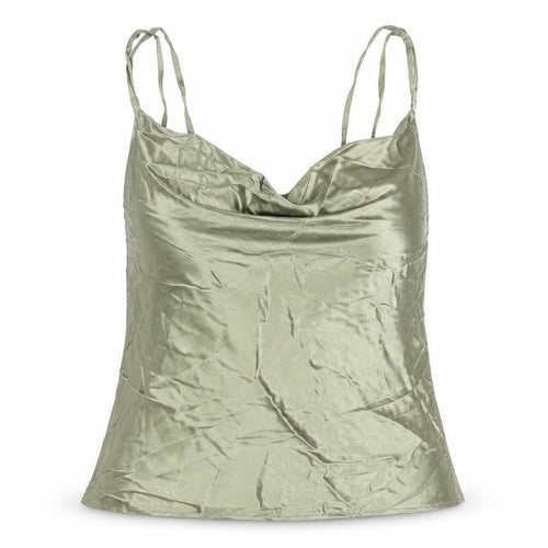 George Women's Green Satin Camisole Tank Top Size 12