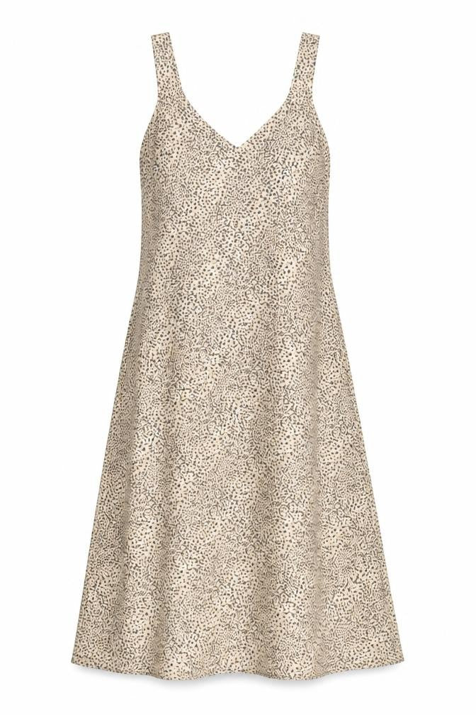 Marks and Spencer Women Beige Slip Dress Size 12 Long