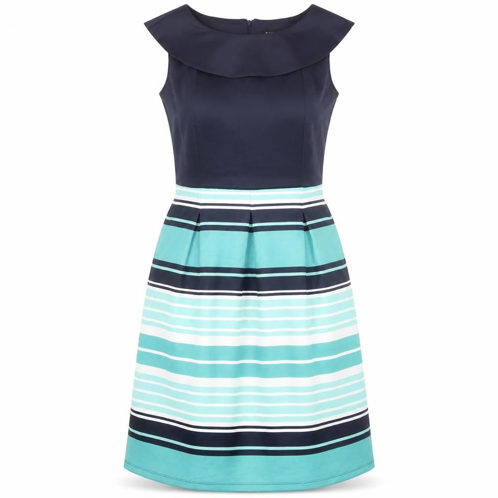 Front view of En Focus Studio Women's Multicoloured Dress, size 4