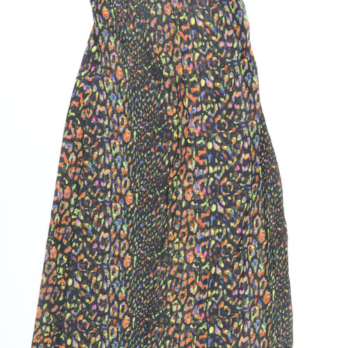 Missguided Women's Multicoloured Slip Dress Size 8