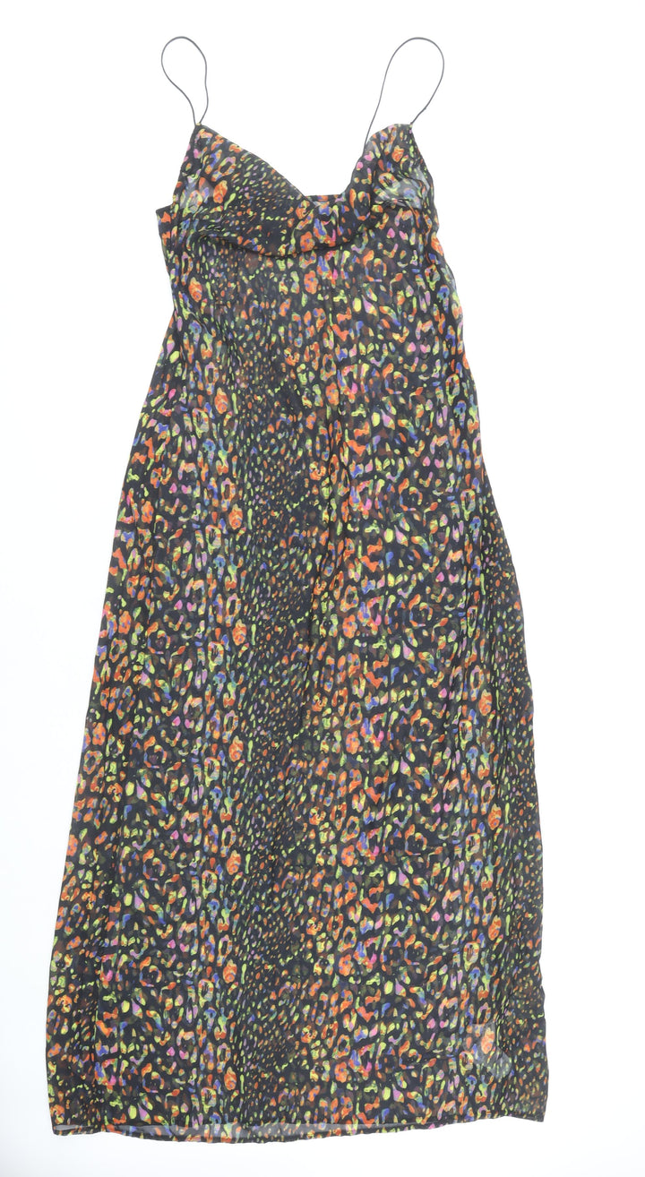 Missguided Women's Multicoloured Slip Dress Size 8