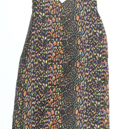 Missguided Women's Multicoloured Slip Dress Size 8