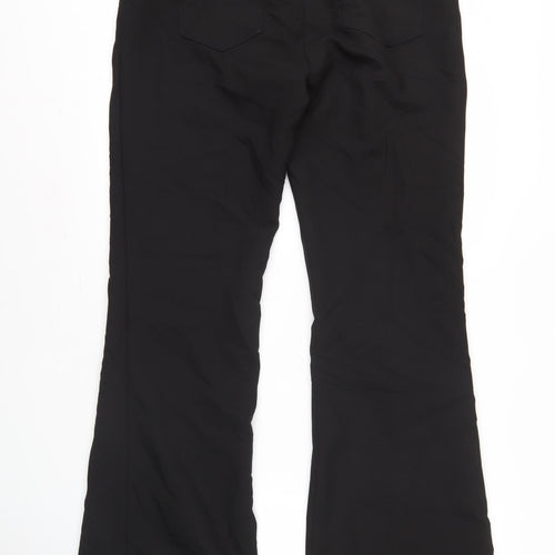 Zara Women’s Black Flared Trousers Size L