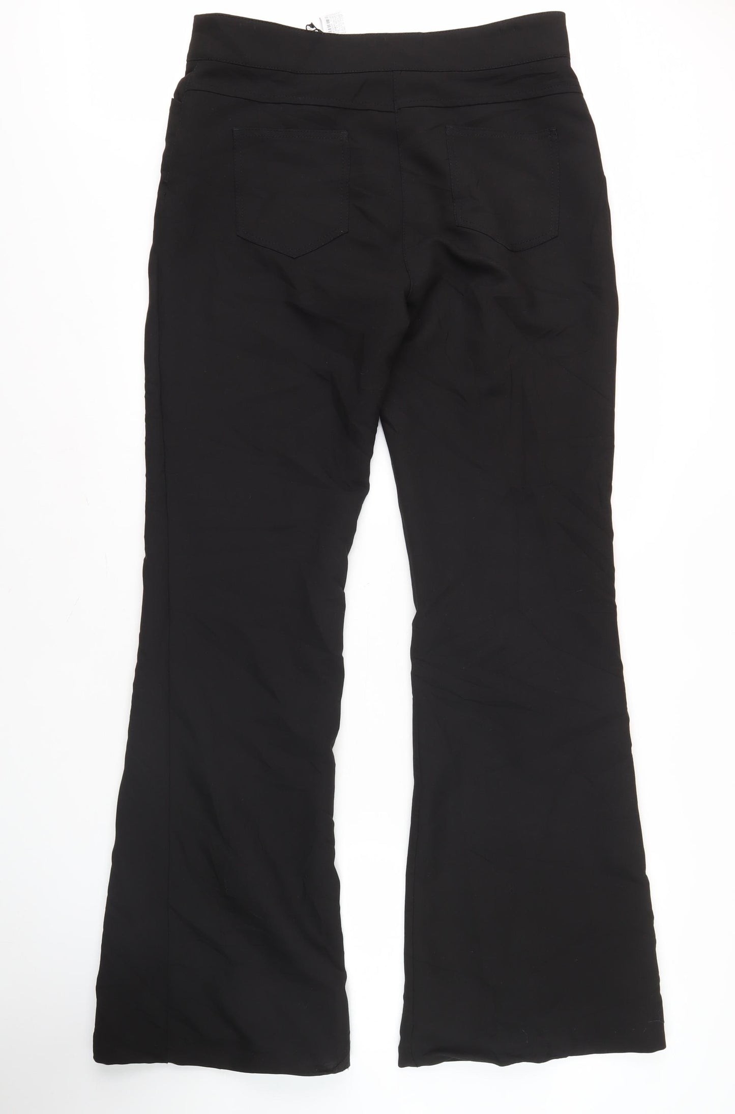 Zara Women’s Black Flared Trousers Size L