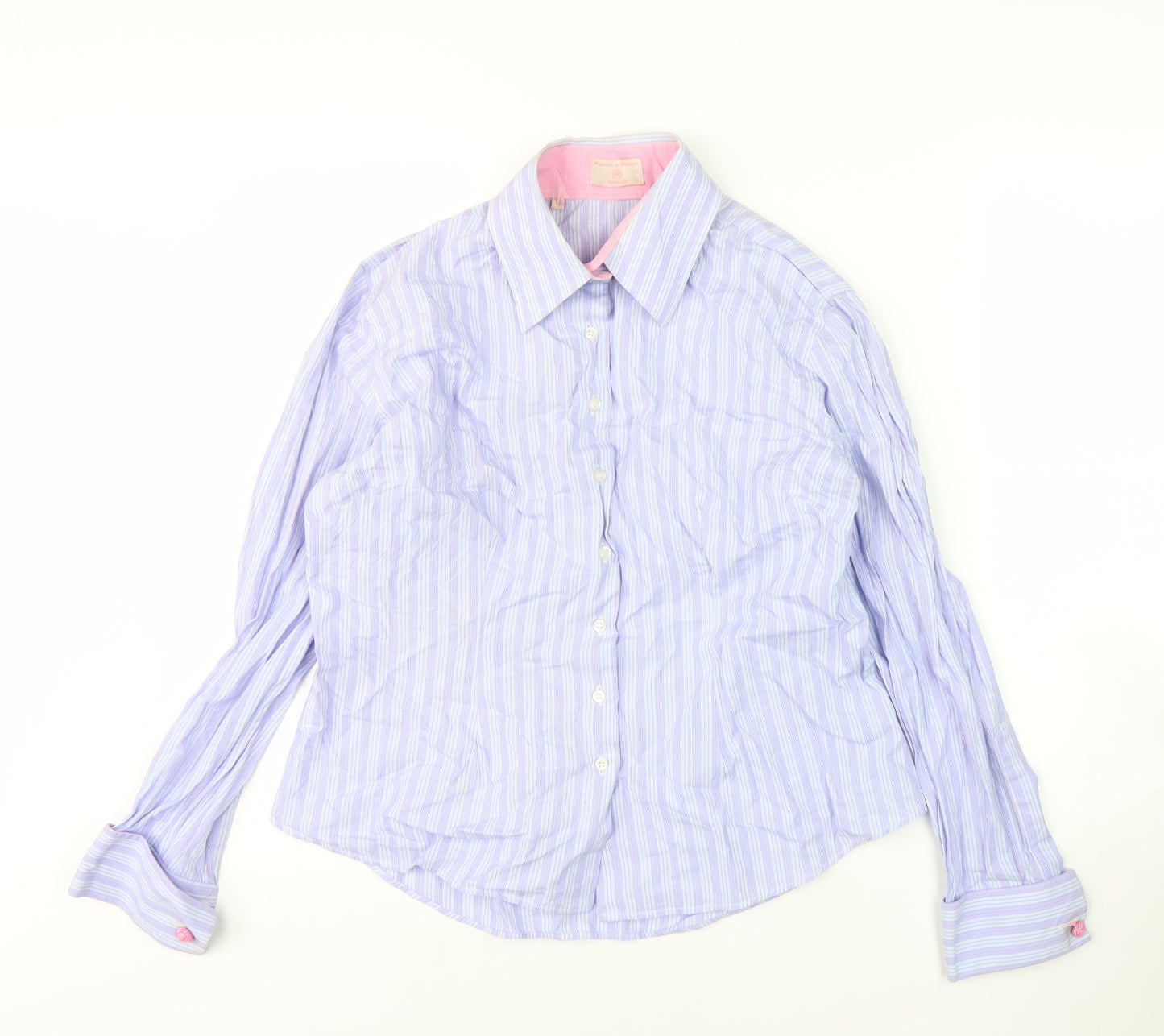 Haines & Bonner Women's Striped Button-Up Shirt