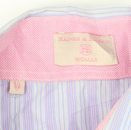 Haines & Bonner Women's Striped Button-Up Shirt