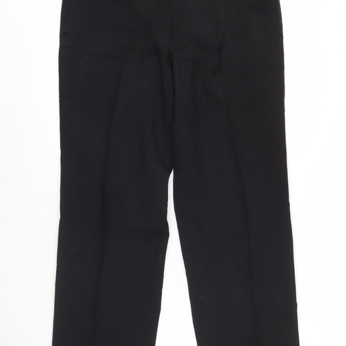 Moss Men's Black Dress Pants 34 Short Formal