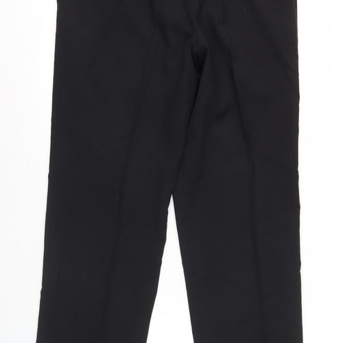 Moss Men's Black Dress Pants 34 Short Formal