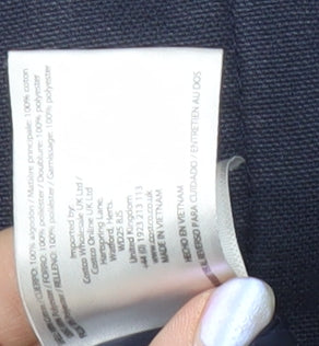 Orvis Men's XL Blue Basic Jacket Collared