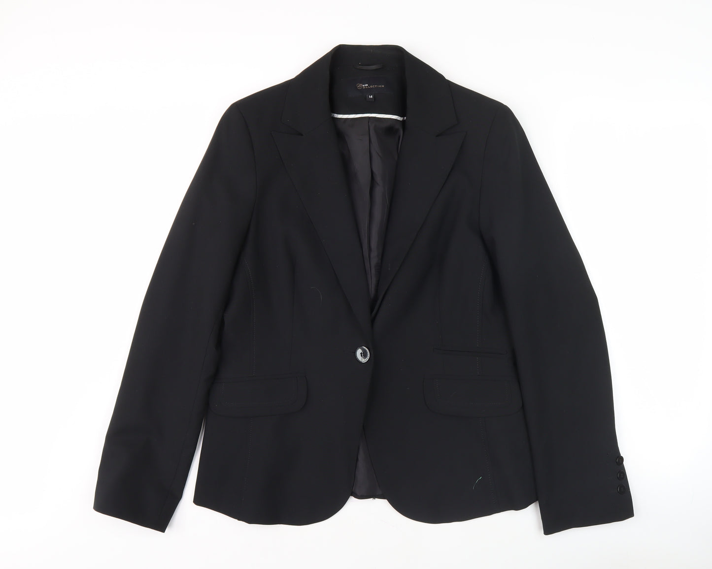 Evie Collection Women's Black Blazer Size 14