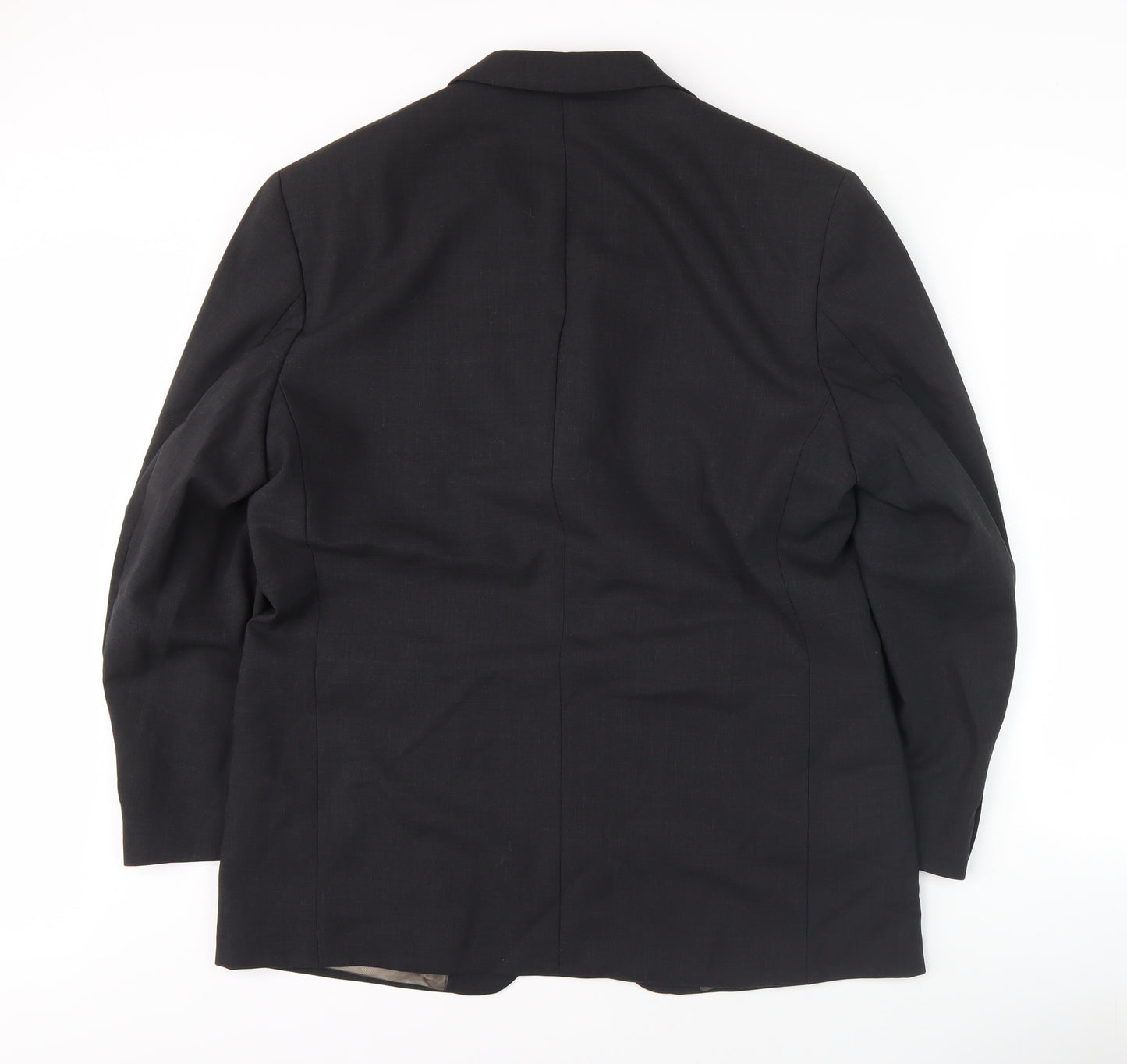 Marks and Spencer Men's Charcoal Wool Blazer, Size 42