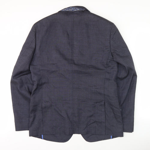 Marks & Spencer Men's Blue Slim Fit Blazer 42R