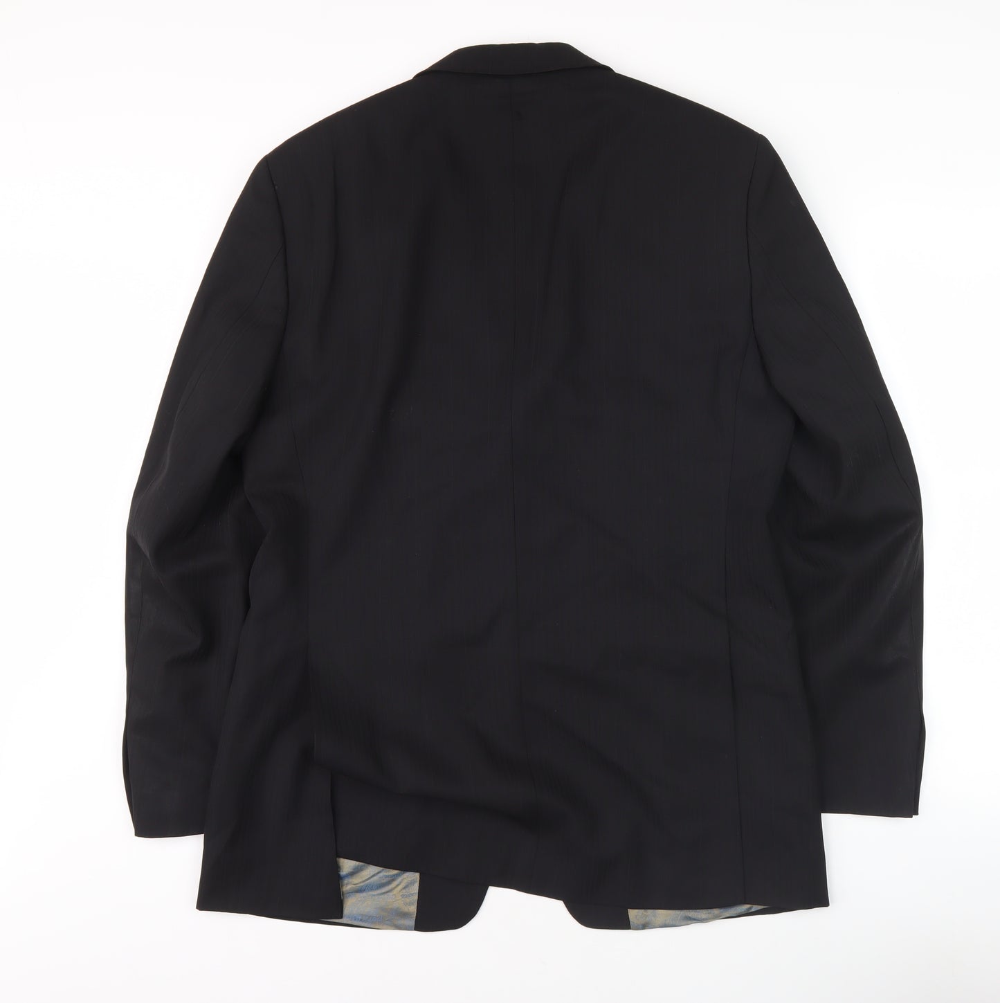 Remus Uomo Black Men's Blazer, Size M, Formal