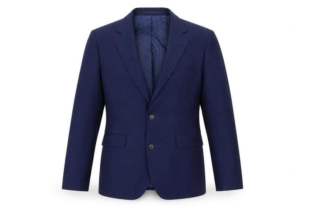 Burton Menswear London Blue Slim Fit Blazer - 38S
