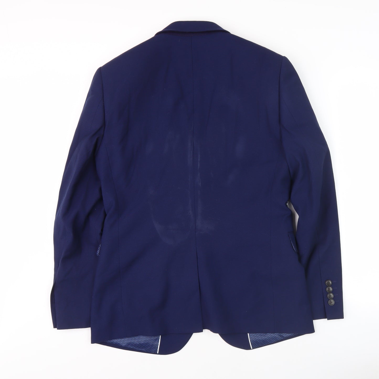 Burton Menswear London Blue Slim Fit Blazer - 38S