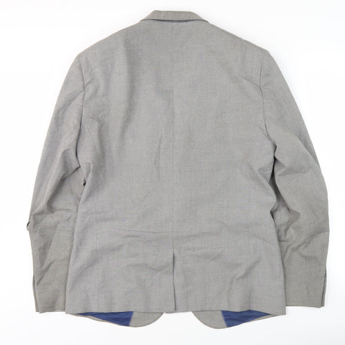 River Island Men's Grey Blazer Jacket, Size M