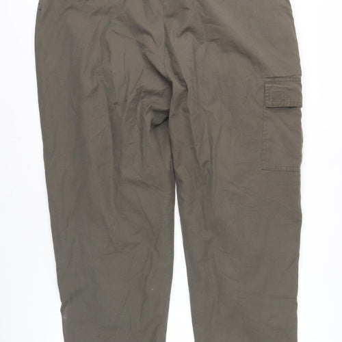 Pegasus Men's Green Cargo Trousers 38 Waist