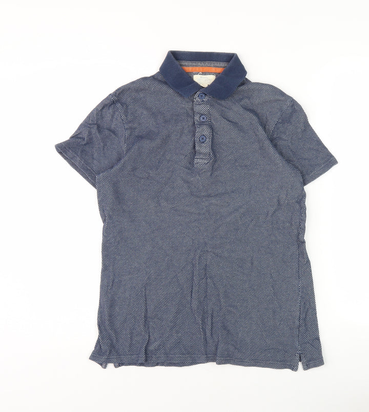 Mountain Warehouse Men's Blue Polo Shirt S