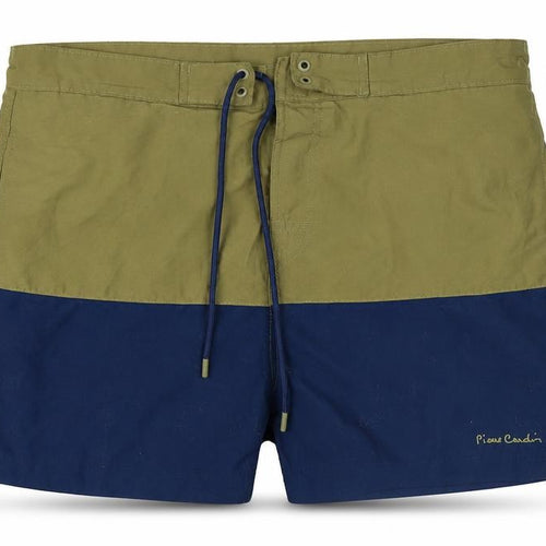 Pierre Cardin Men's XL Green Colourblock Board Shorts
