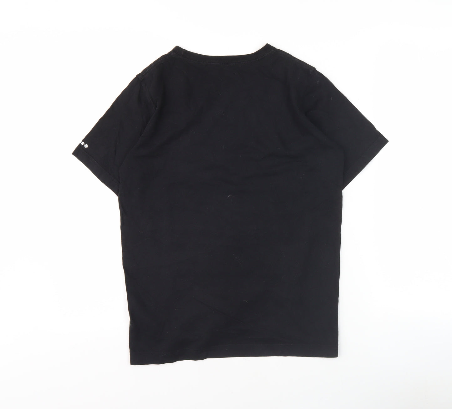 Converse Boys Black T-Shirt L 12-13 Years Graphic Print
