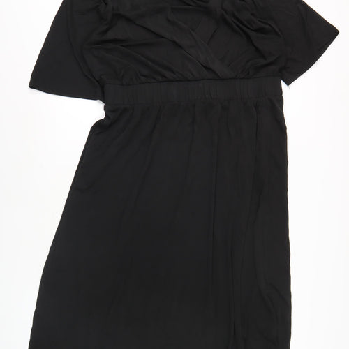 Feather & Bone Women's Black XL Dress