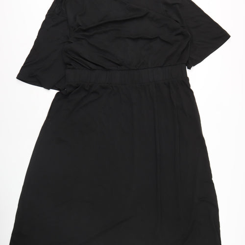 Feather & Bone Women's Black XL Dress