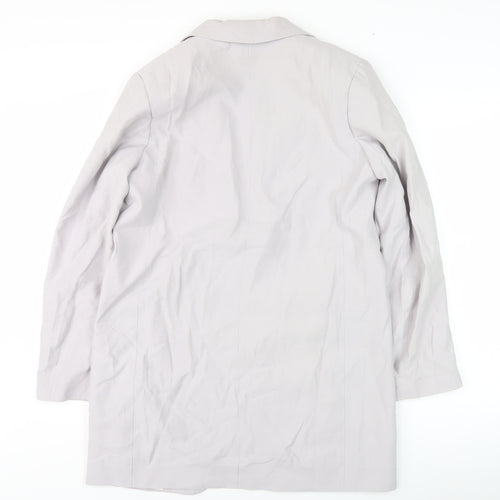 H&M Women's White XS Blazer Regular Fit