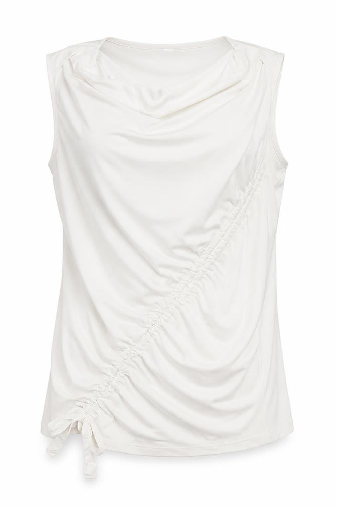 Front view of Next Women's White Sleeveless Tank, size 12