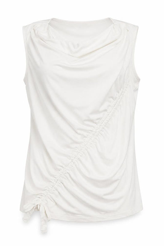 Front view of Next Women's White Sleeveless Tank, size 12