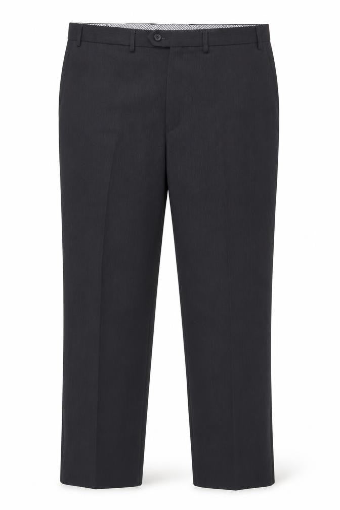 Front view of Marks & Spencer Men's Black Dress Pants XL
