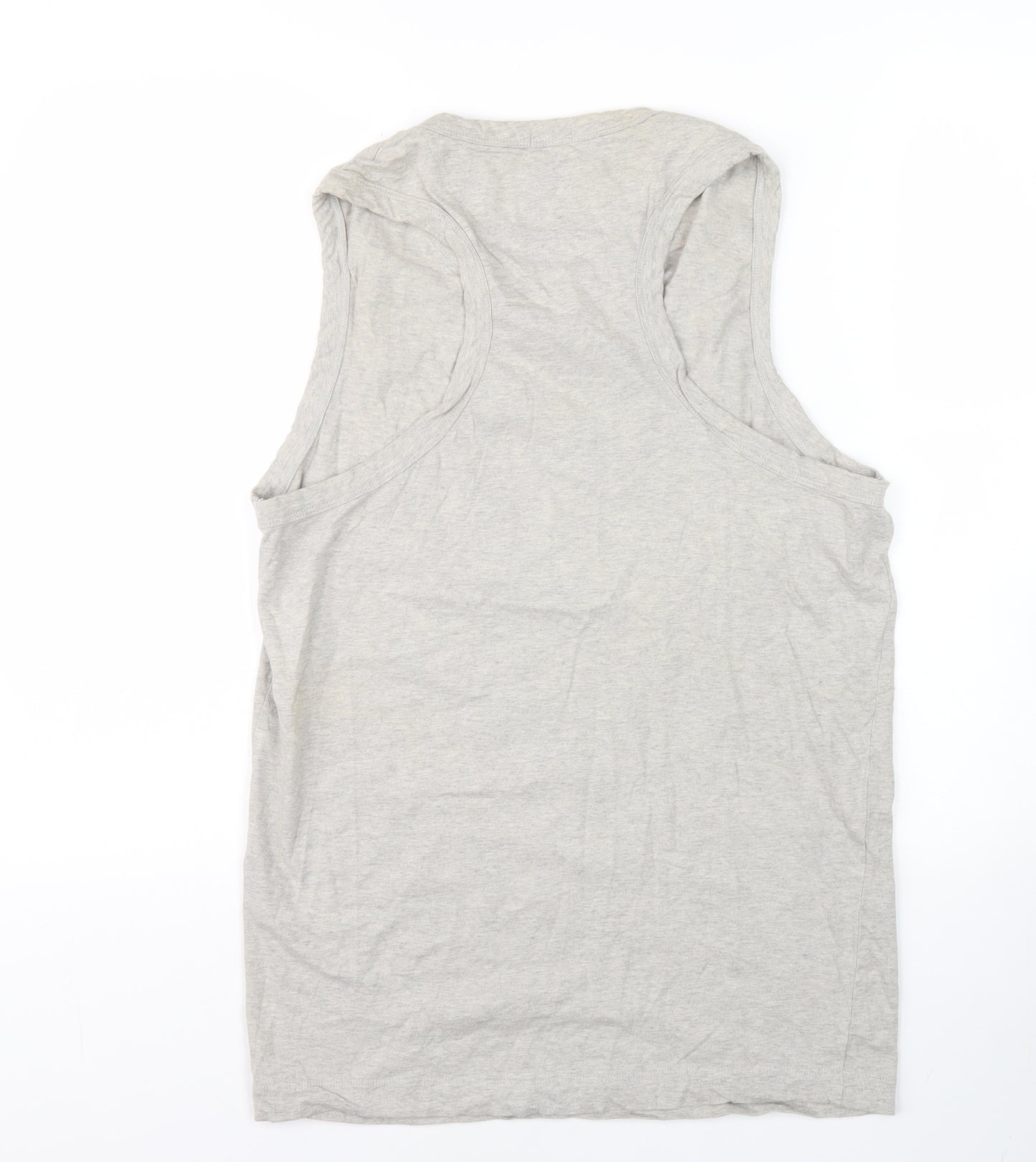 Russell Athletic Men's Grey Sleeveless Top - Medium
