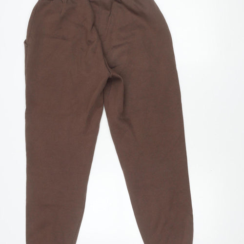 Collusion Women's Brown Jogger Trousers - Size S