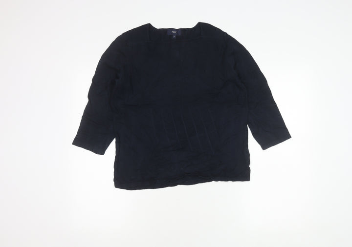 Next Women's Blue 3/4 Sleeve Knit Top Size 14