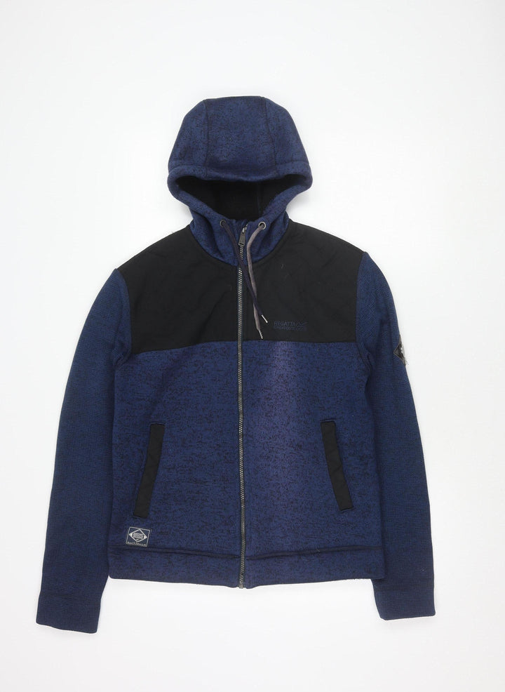 Regatta Men's Blue Hooded Casual Jacket Size S