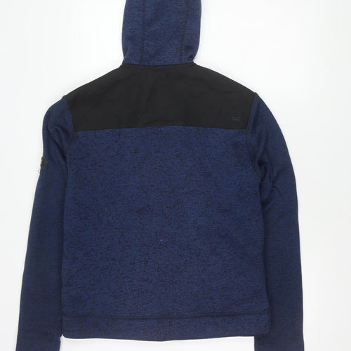 Regatta Men's Blue Hooded Casual Jacket Size S