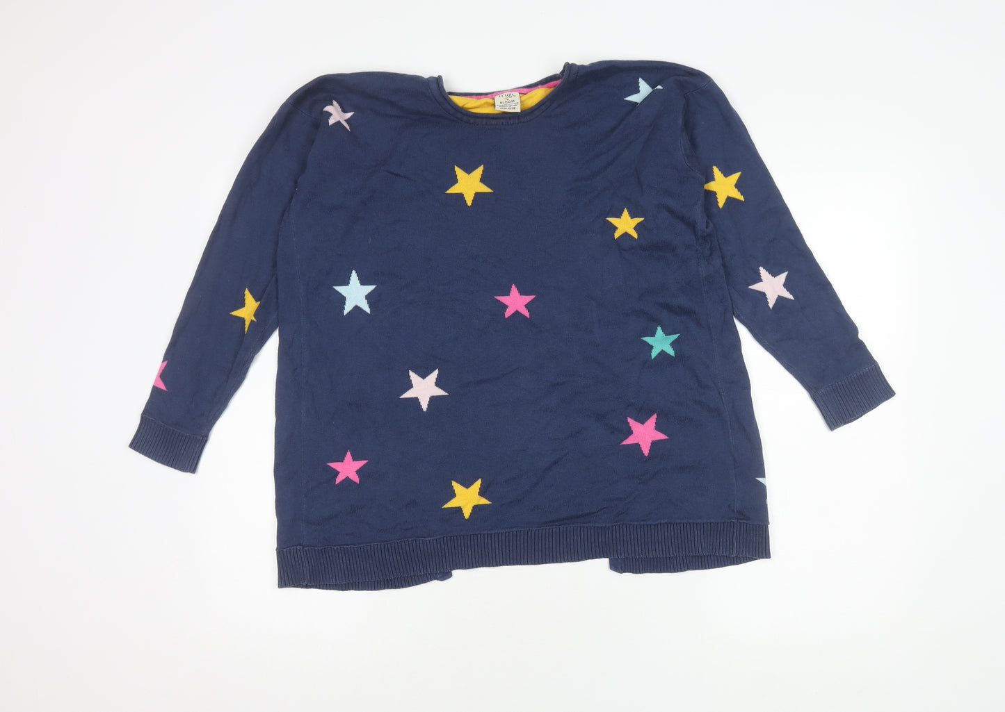 Frugi Women's Blue Star Cardigan Size 10