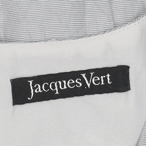 Jacques Vert Women's Grey Sleeveless Blouse Size 10