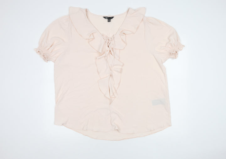 Friends Like These Women's Pink Blouse, Size 22
