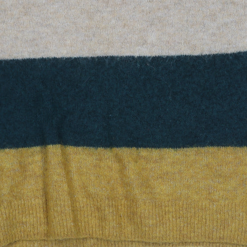 H&M Men's Multicoloured XS Pullover Jumper - Striped