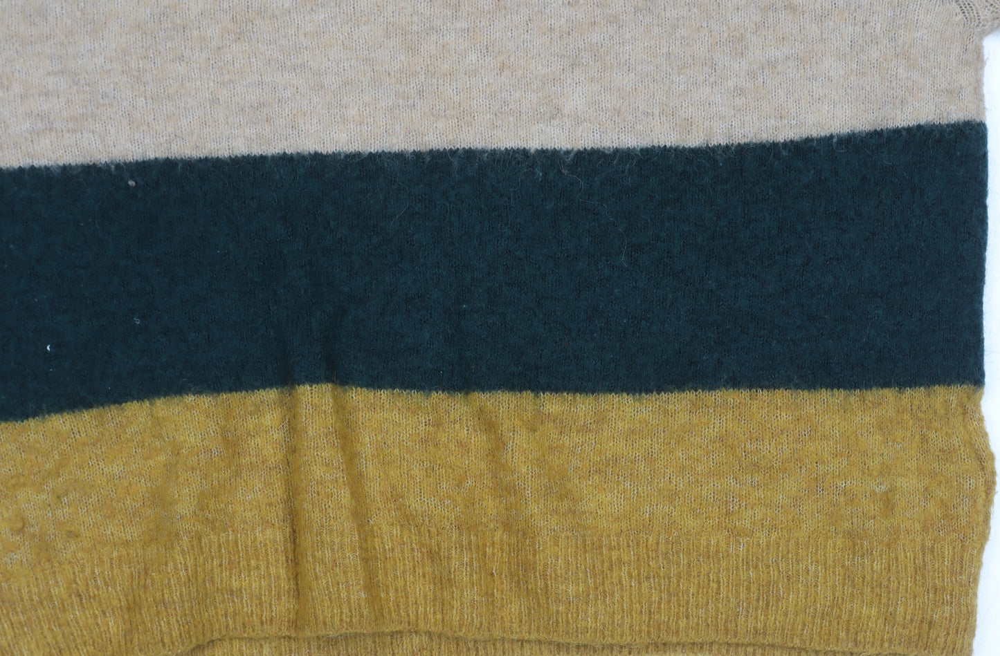 H&M Men's Multicoloured XS Pullover Jumper - Striped