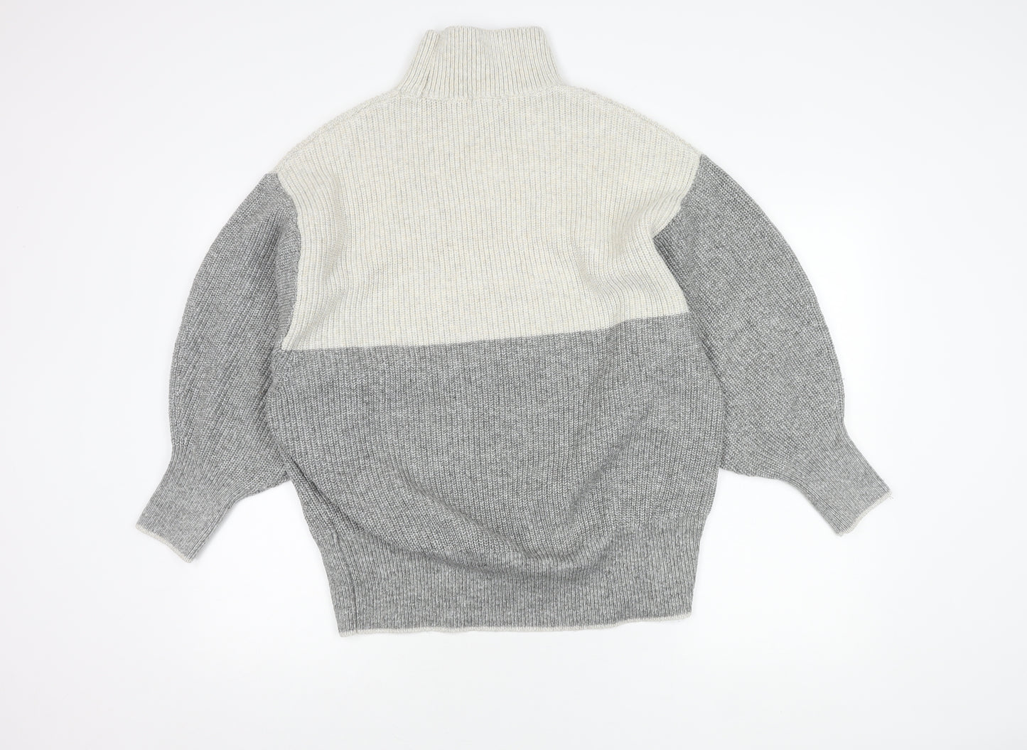 H&M Women's Grey Pullover Jumper Size S